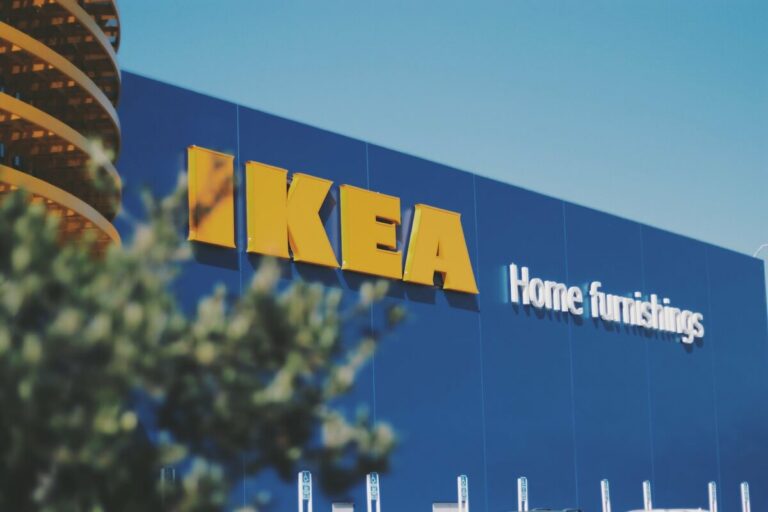 a photo of the IKEA building